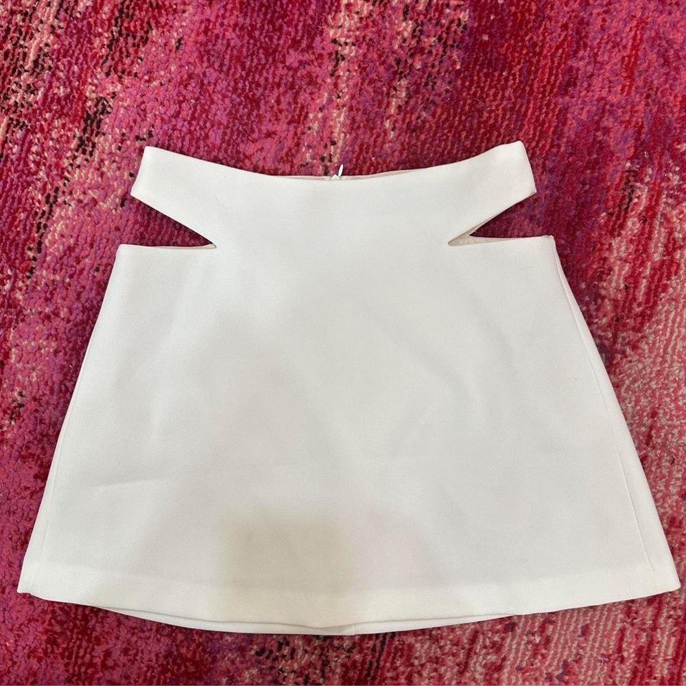 Zara White Skirt